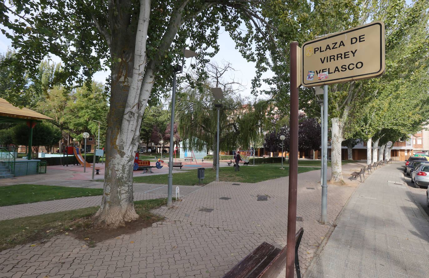 Así es la plaza Virrey Velasco de Palencia y así quedará