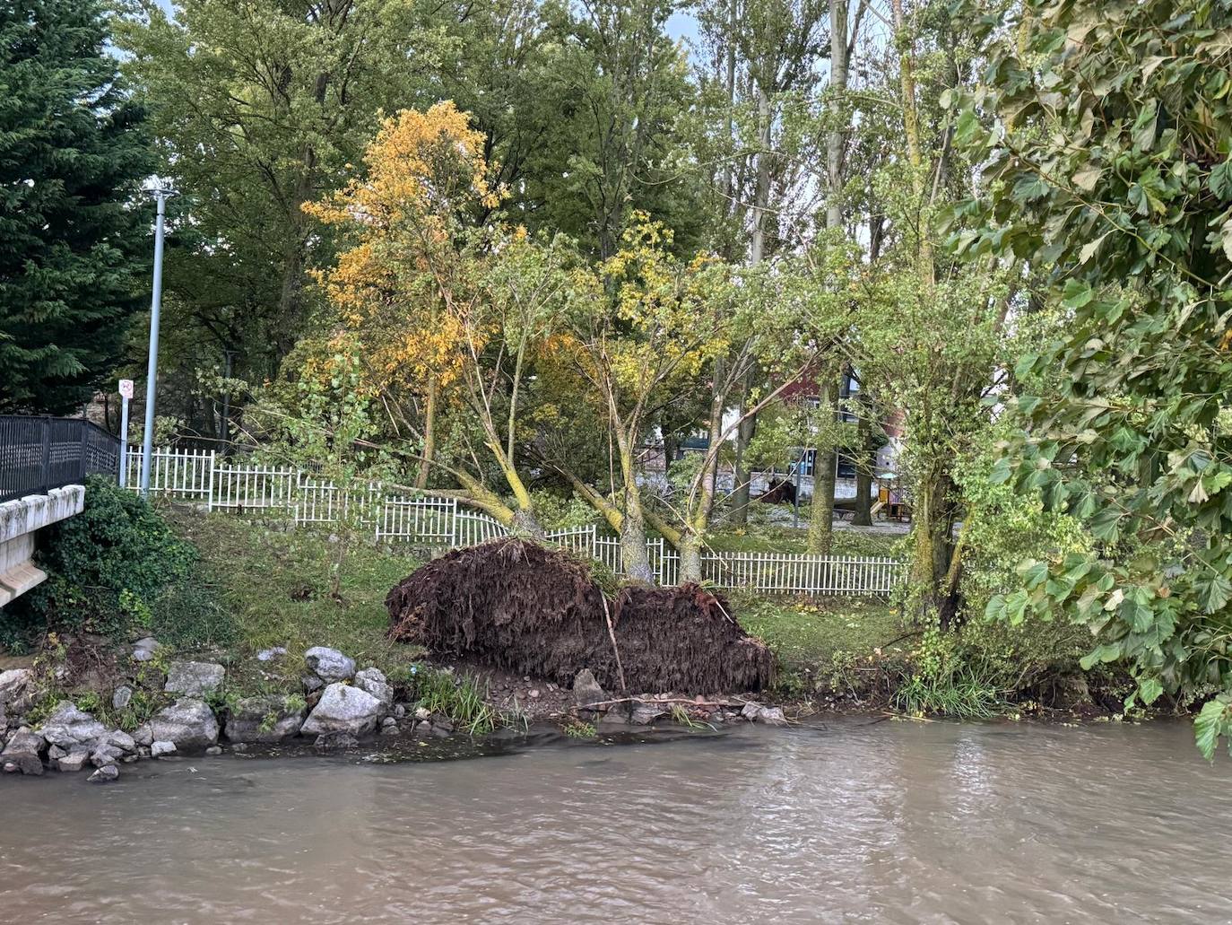 Cerrado el parque infantil de Aguilar de Campoo