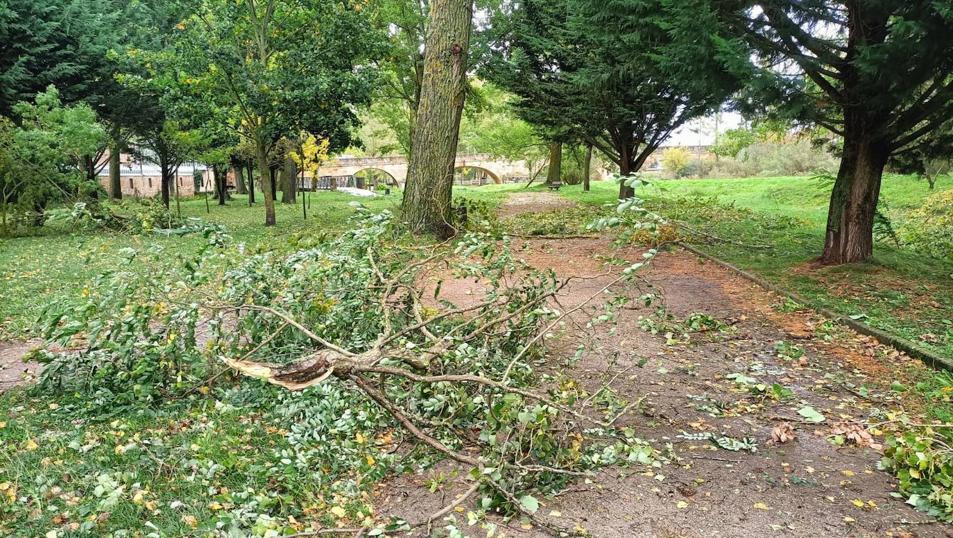 Cerrado el parque infantil de Aguilar de Campoo