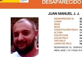 Alertan de la desaparición de un hombre en Salamanca