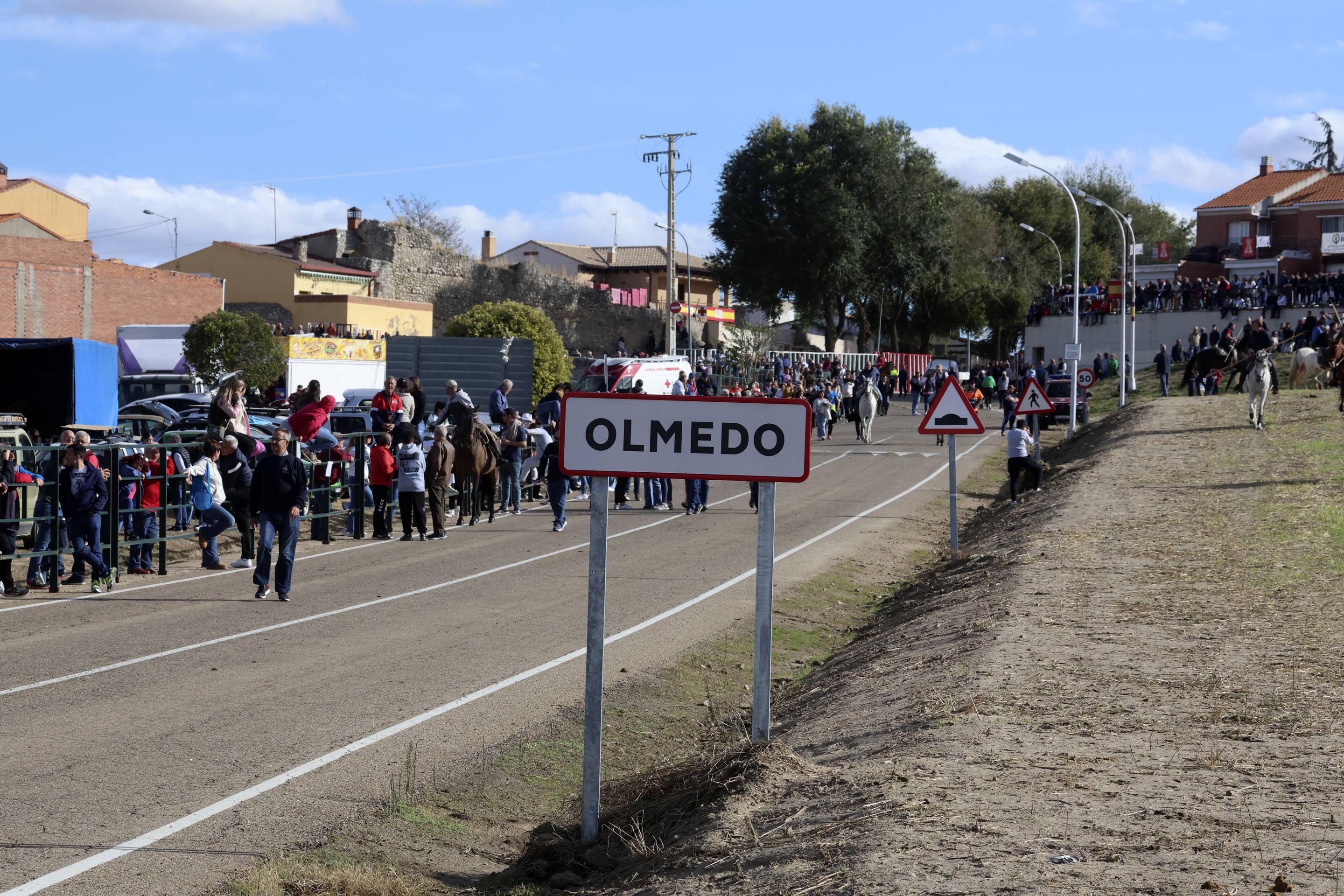 El último encierro en Olmedo, en imágenes