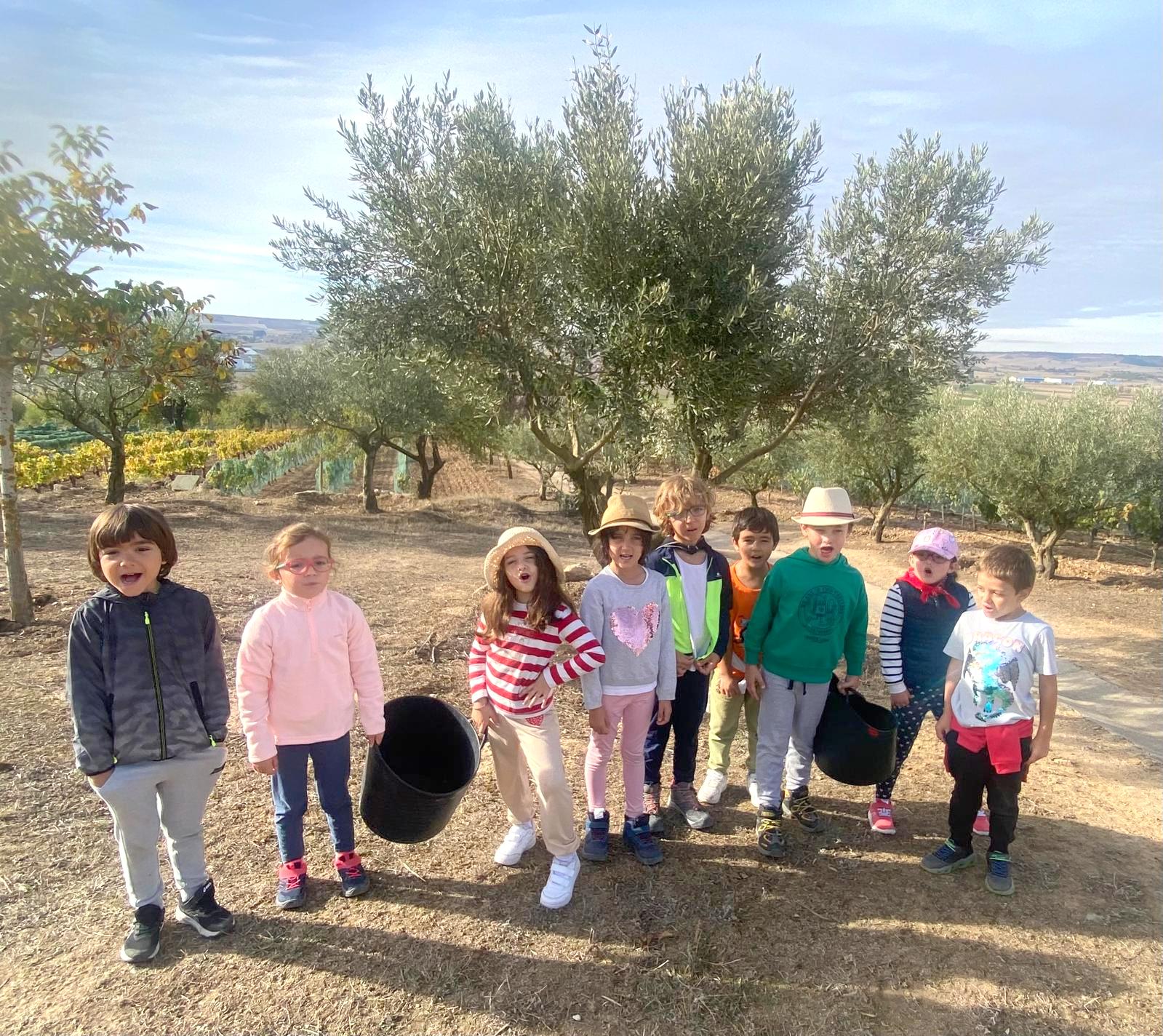 Baltanás acerca la jornada &quot;De Lagares&quot; a los alumnos del Colegio &quot;San Pedro&quot;