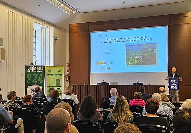 Jornada sobre el Fuero de Brañosera, el pasado martes en la Biblioteca Nacional.