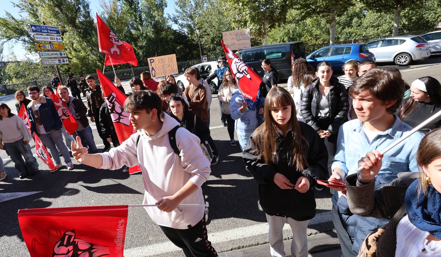 Los estudiantes protestan ante Educación por la nueva prueba universitaria