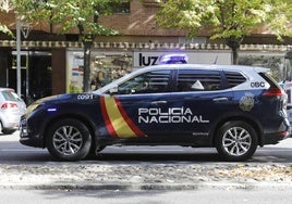 Vehículo de la Policía Nacional en una imagen de archivo.