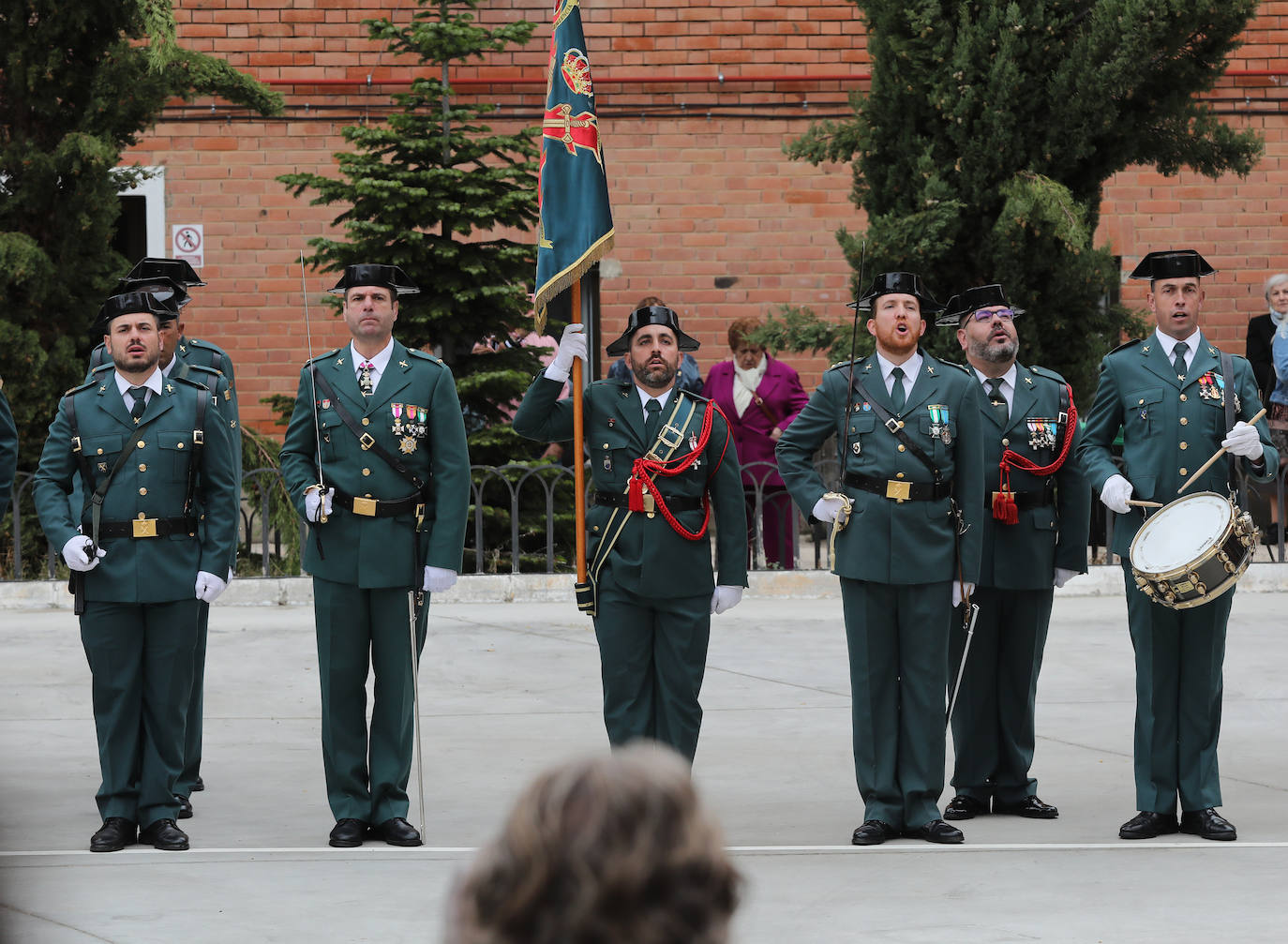 Palencia celebra la fiesta de la Guardia Civil