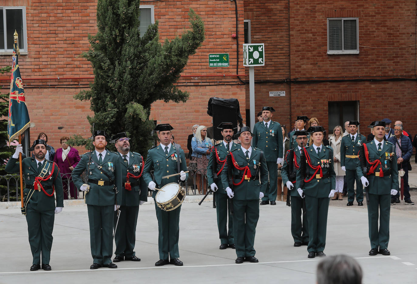 Palencia celebra la fiesta de la Guardia Civil