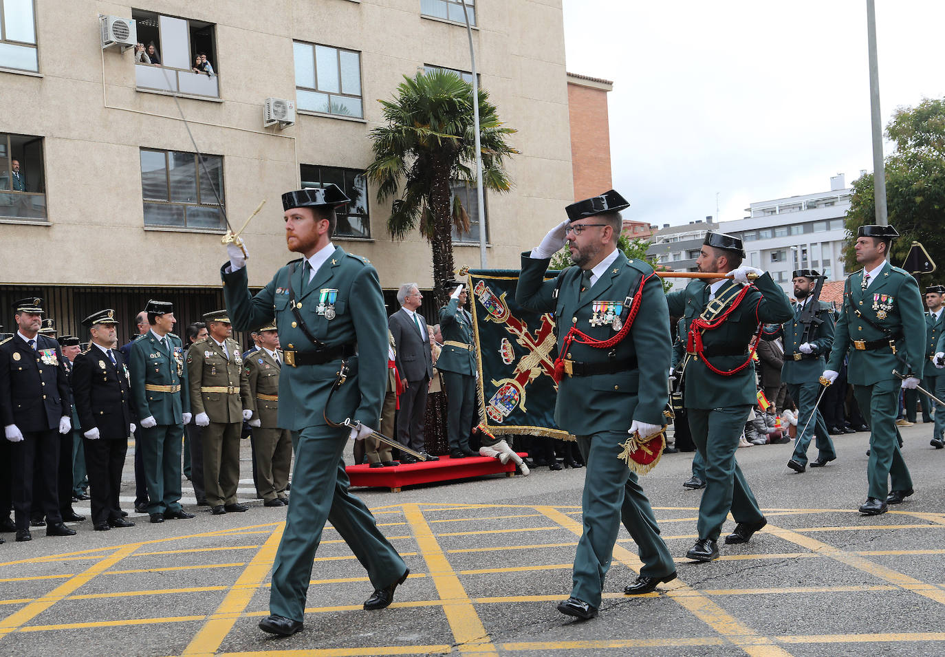 Palencia celebra la fiesta de la Guardia Civil
