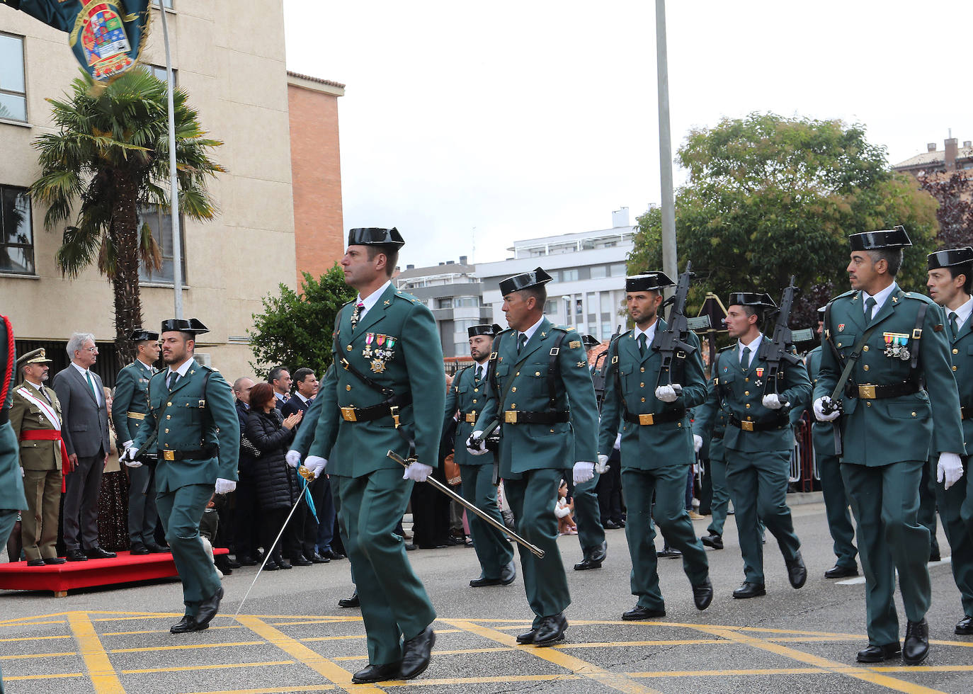 Palencia celebra la fiesta de la Guardia Civil