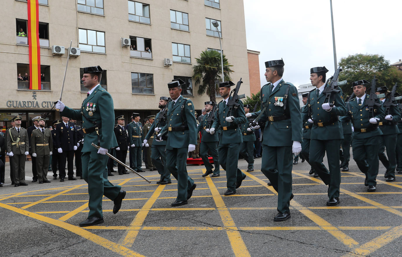 Palencia celebra la fiesta de la Guardia Civil