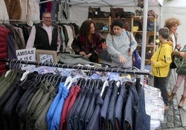 Feria del Comercio Segoviano en la Plaza Mayor de Segovia