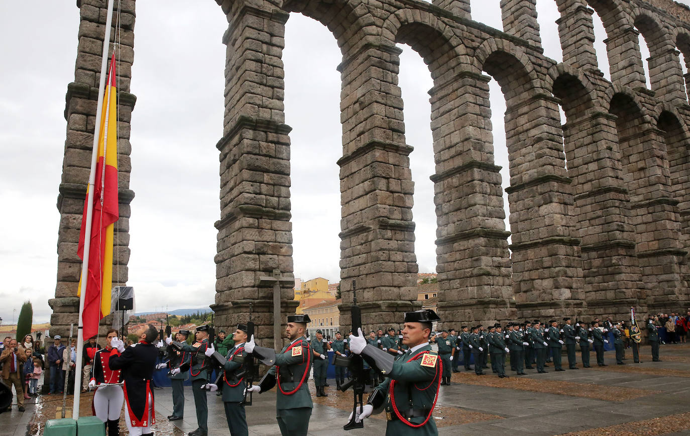 La fiesta de la Guardia Civil en Segovia, en imágenes