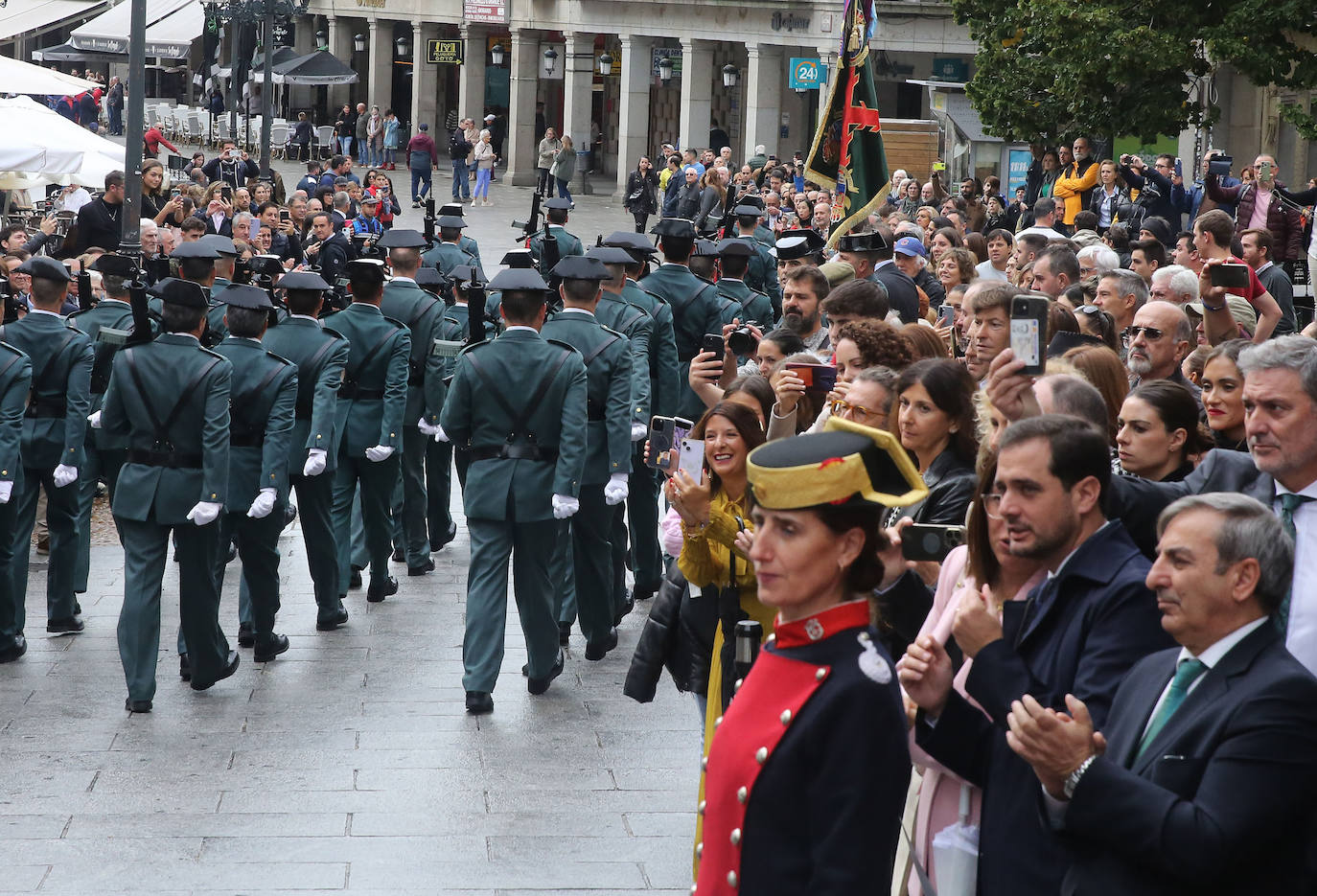 La fiesta de la Guardia Civil en Segovia, en imágenes