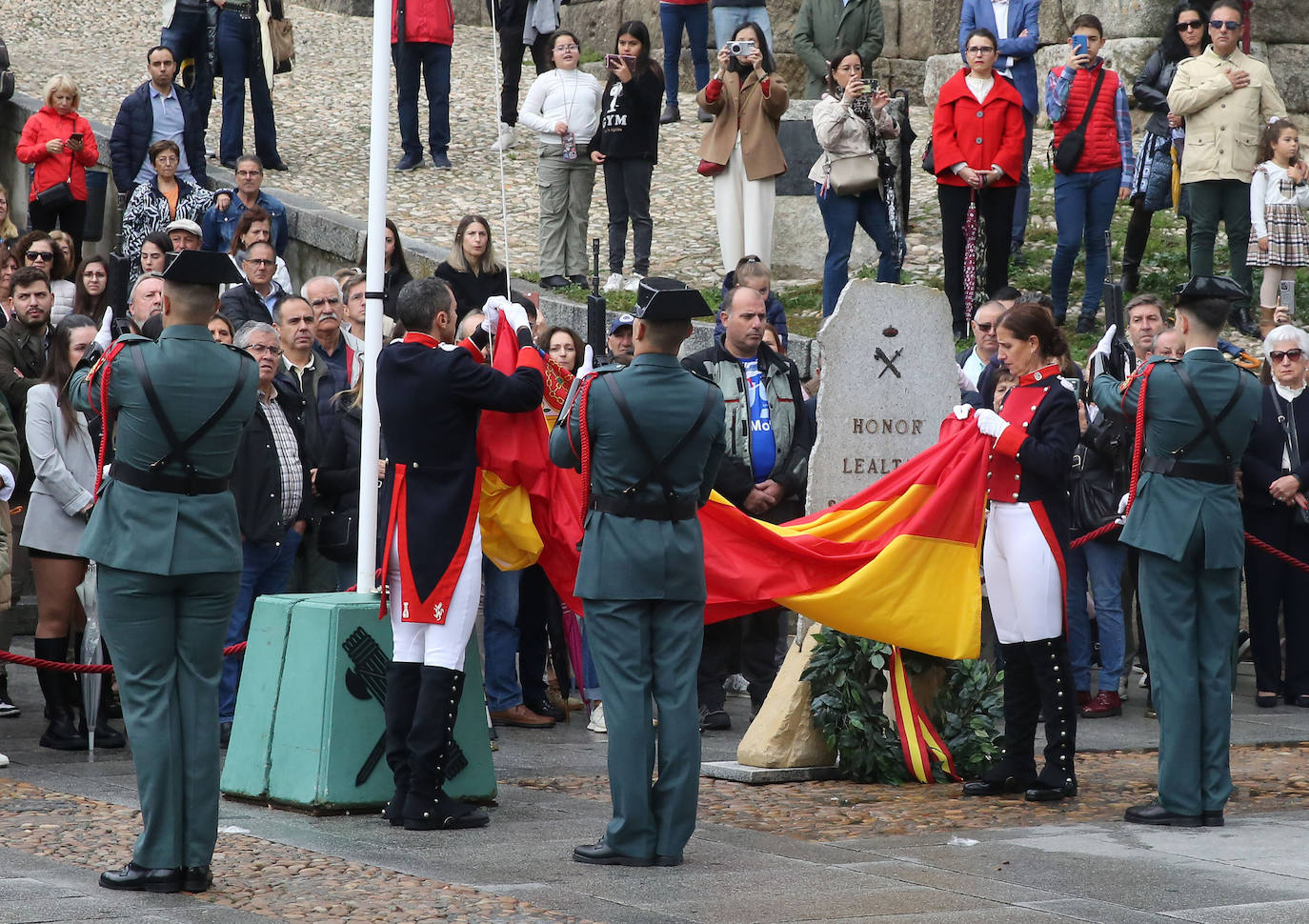 La fiesta de la Guardia Civil en Segovia, en imágenes