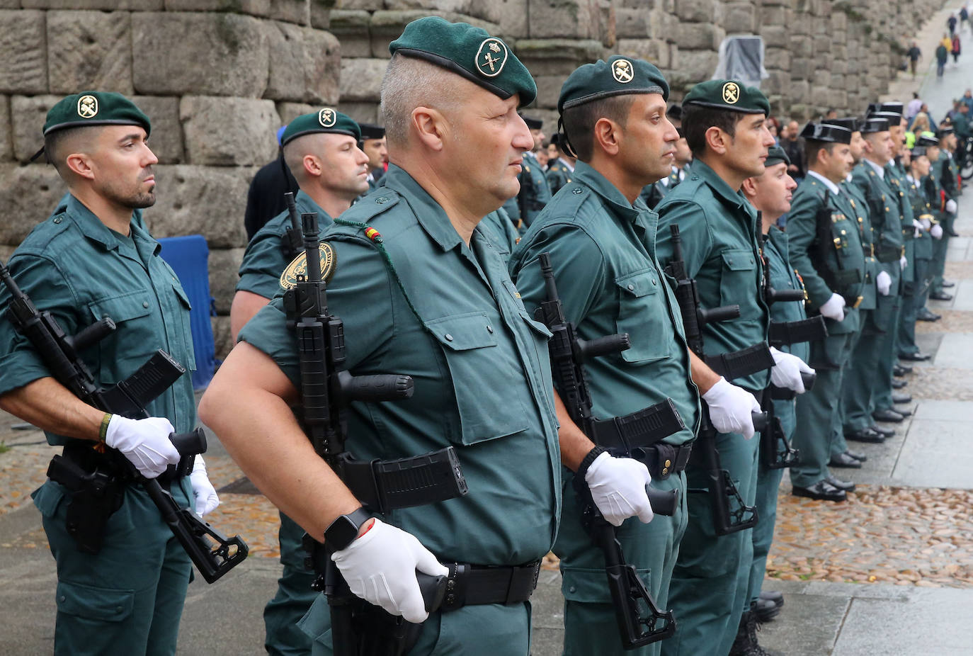 La fiesta de la Guardia Civil en Segovia, en imágenes