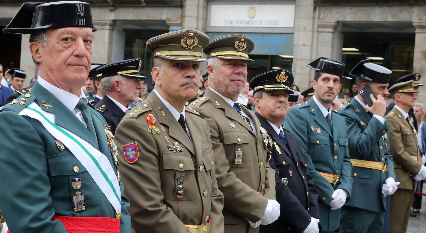 La fiesta de la Guardia Civil en Segovia, en imágenes