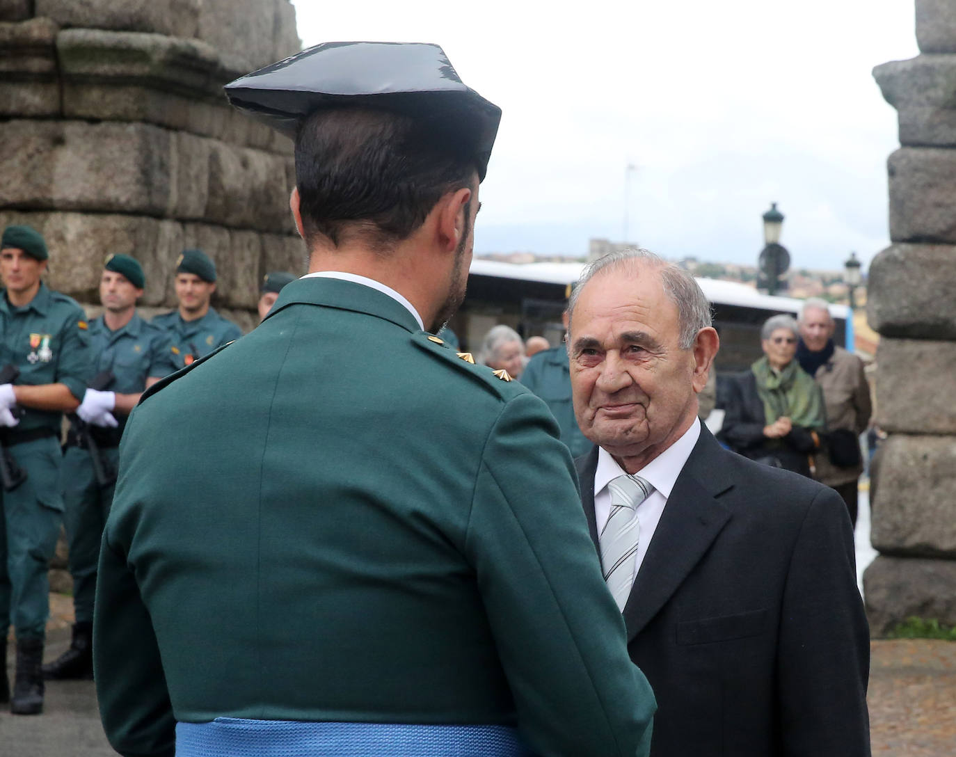 La fiesta de la Guardia Civil en Segovia, en imágenes