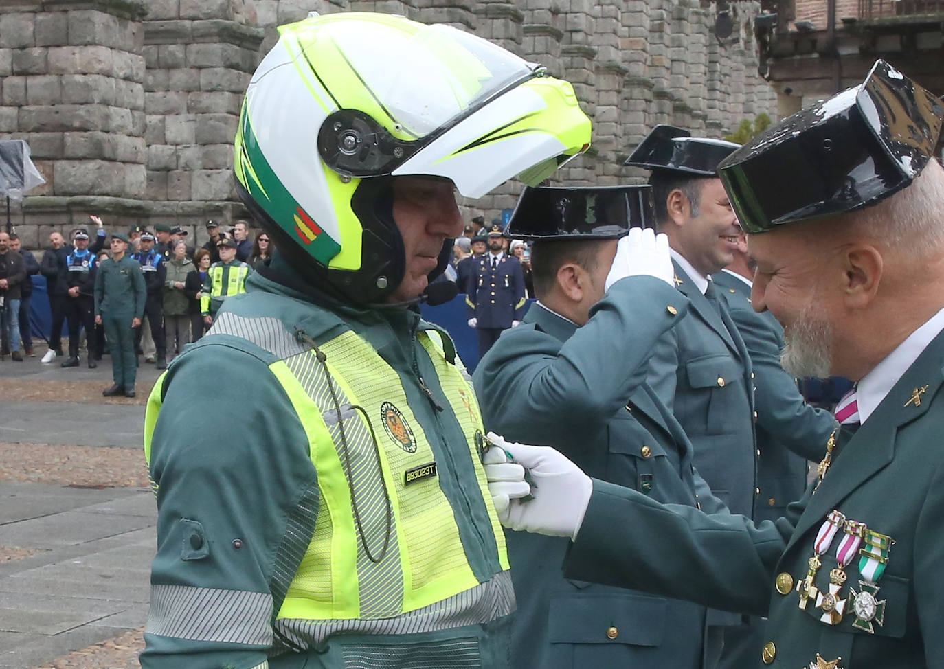 La fiesta de la Guardia Civil en Segovia, en imágenes