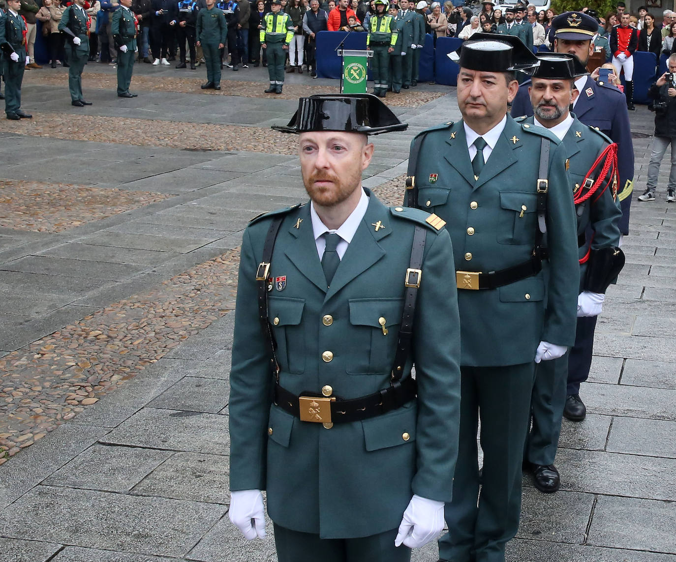 La fiesta de la Guardia Civil en Segovia, en imágenes