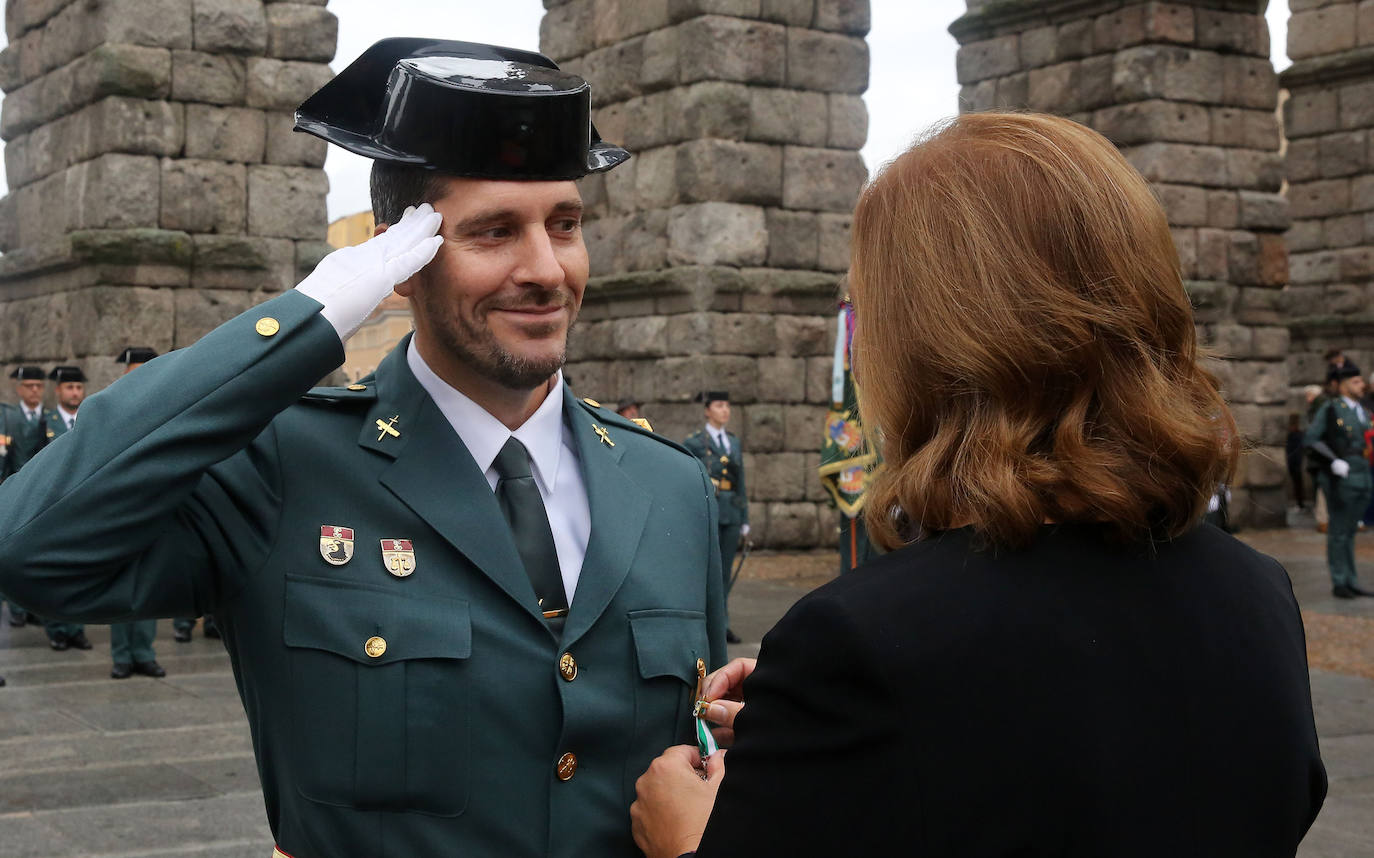 La fiesta de la Guardia Civil en Segovia, en imágenes