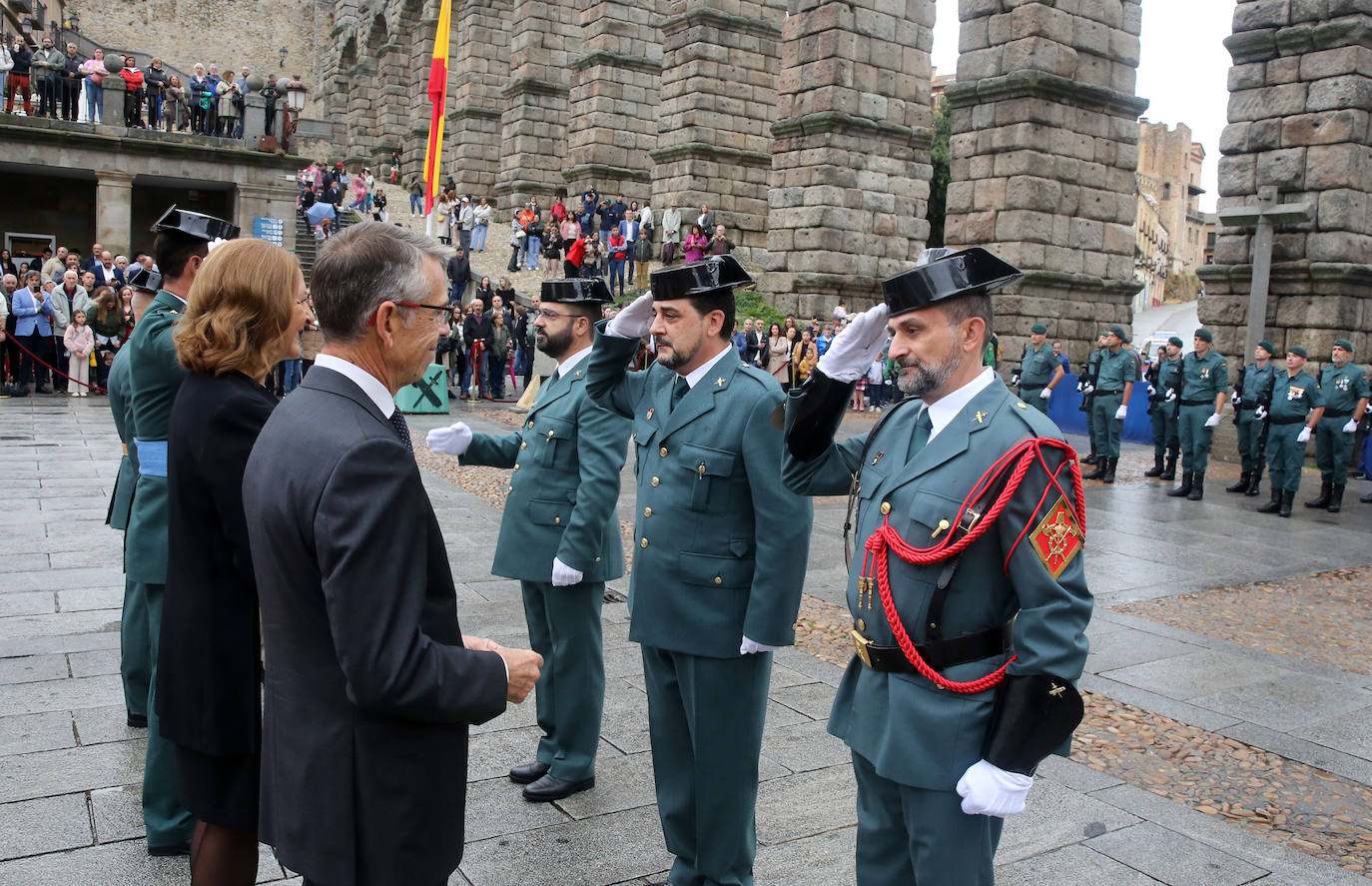 La fiesta de la Guardia Civil en Segovia, en imágenes