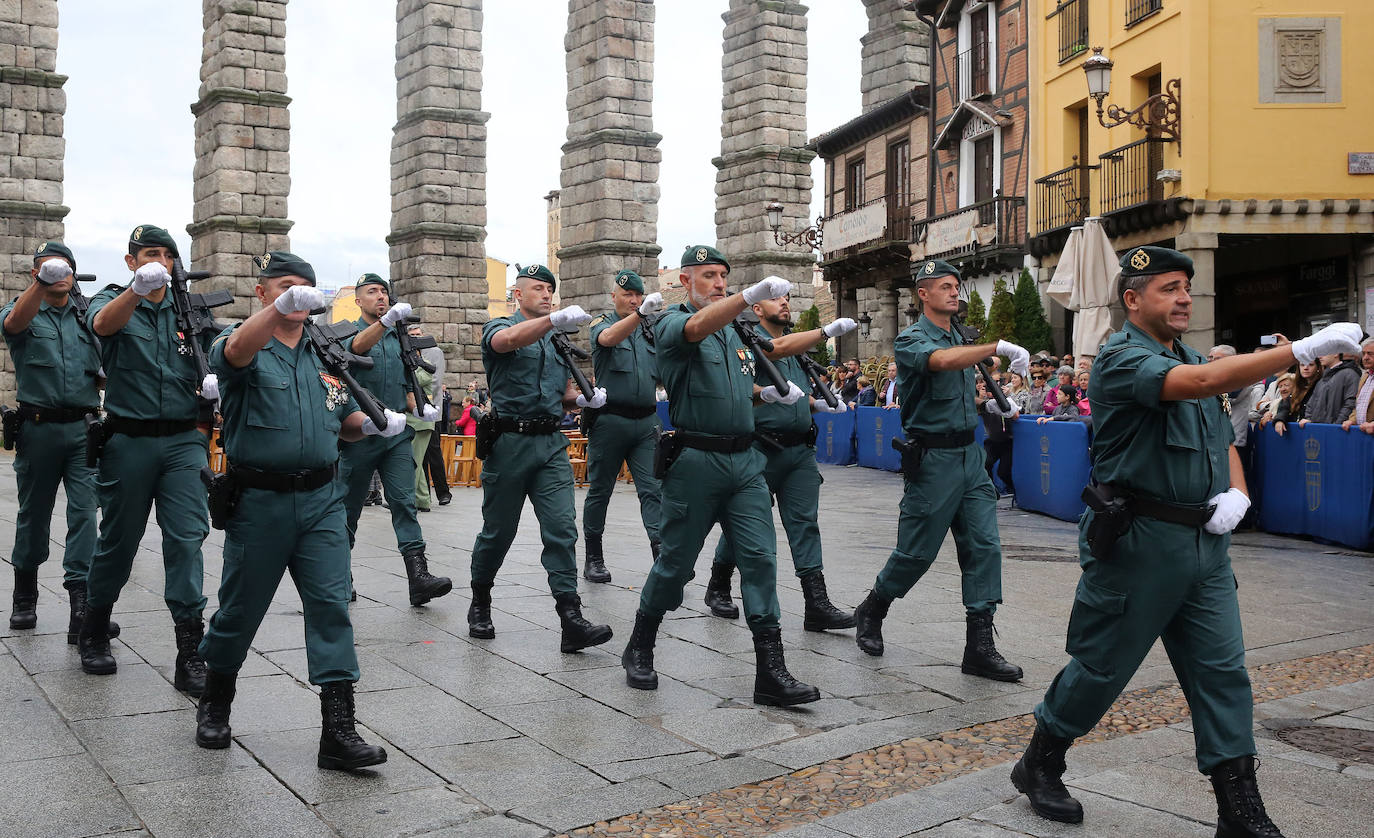 La fiesta de la Guardia Civil en Segovia, en imágenes