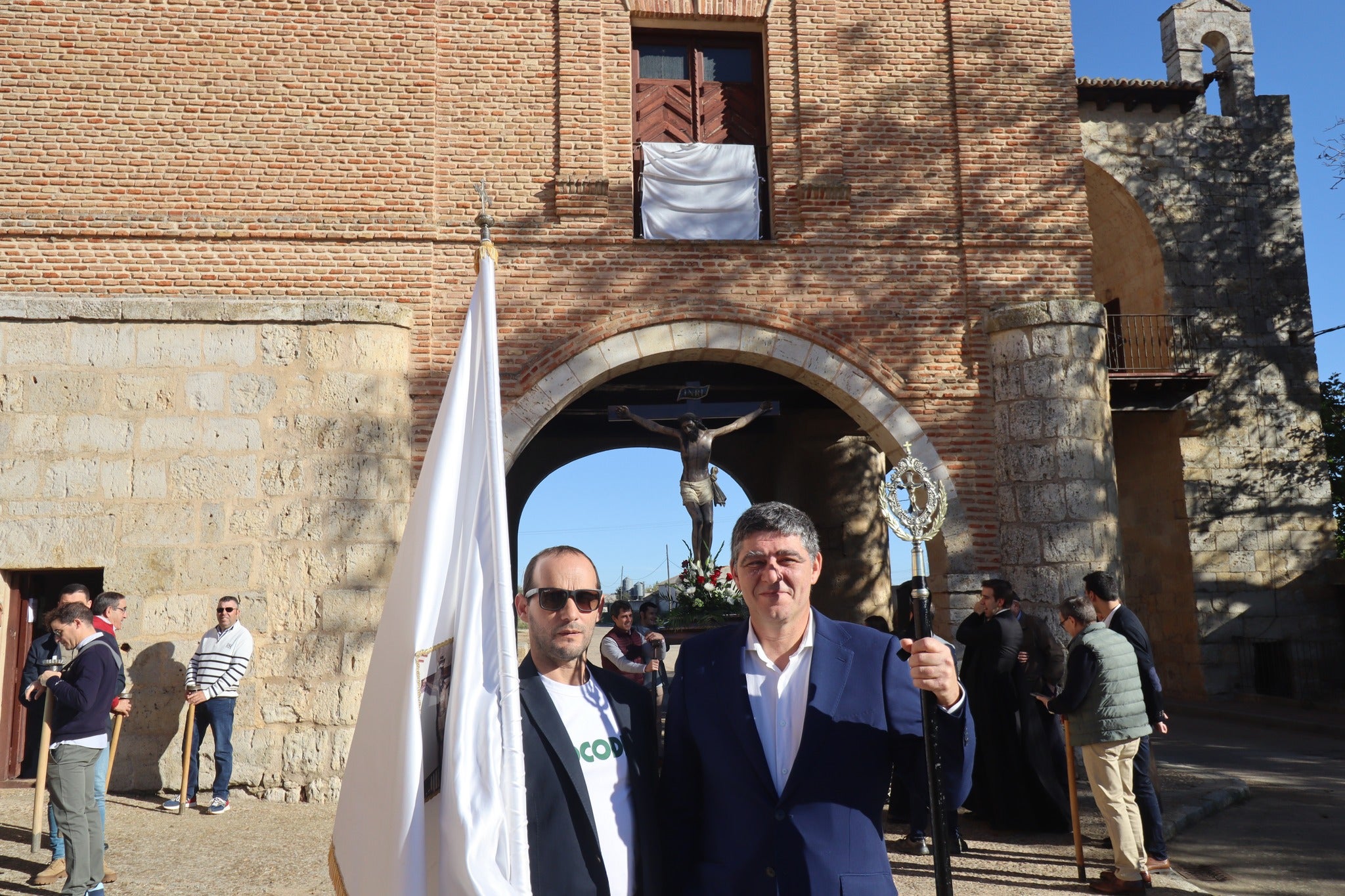 El Cristo de las Puertas recorre Rioseco como cada segundo domingo de octubre