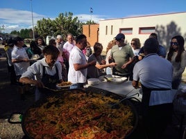 Paellada en Pedrajas de San Esteban