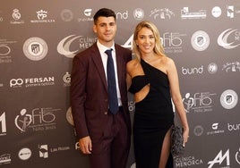 Álvaro Morata con Alice Campello.