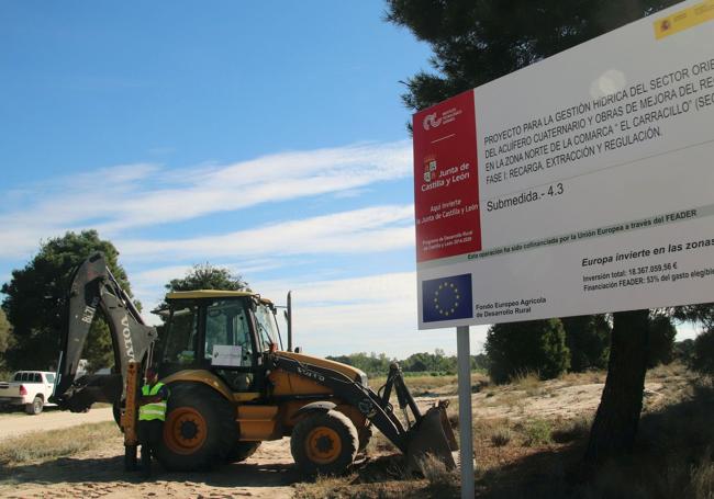 Obras en la comarca de El Carracillo.