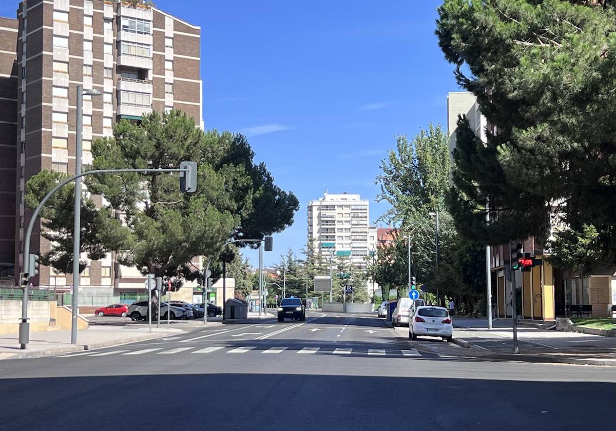 Avenida de Miguel Ángel Blanco en Valladolid.