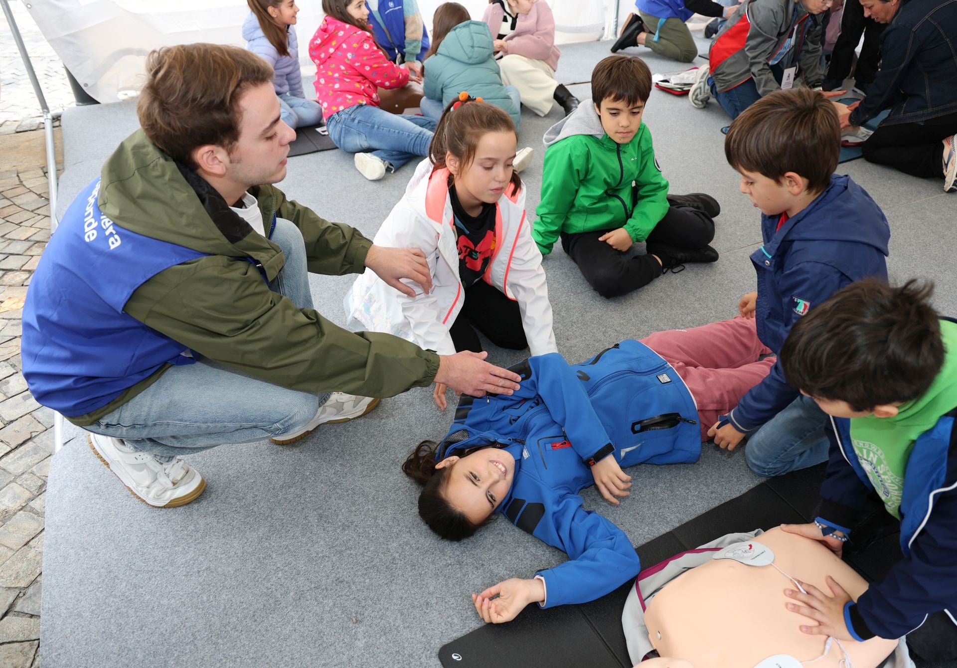 Un taller en Palencia para aprender a salvar vidas