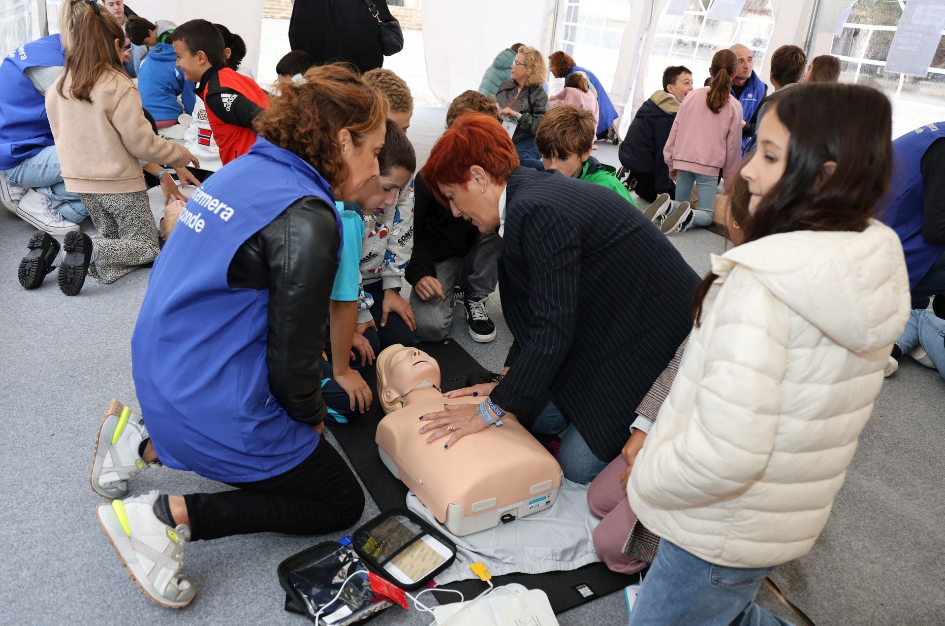 Un taller en Palencia para aprender a salvar vidas