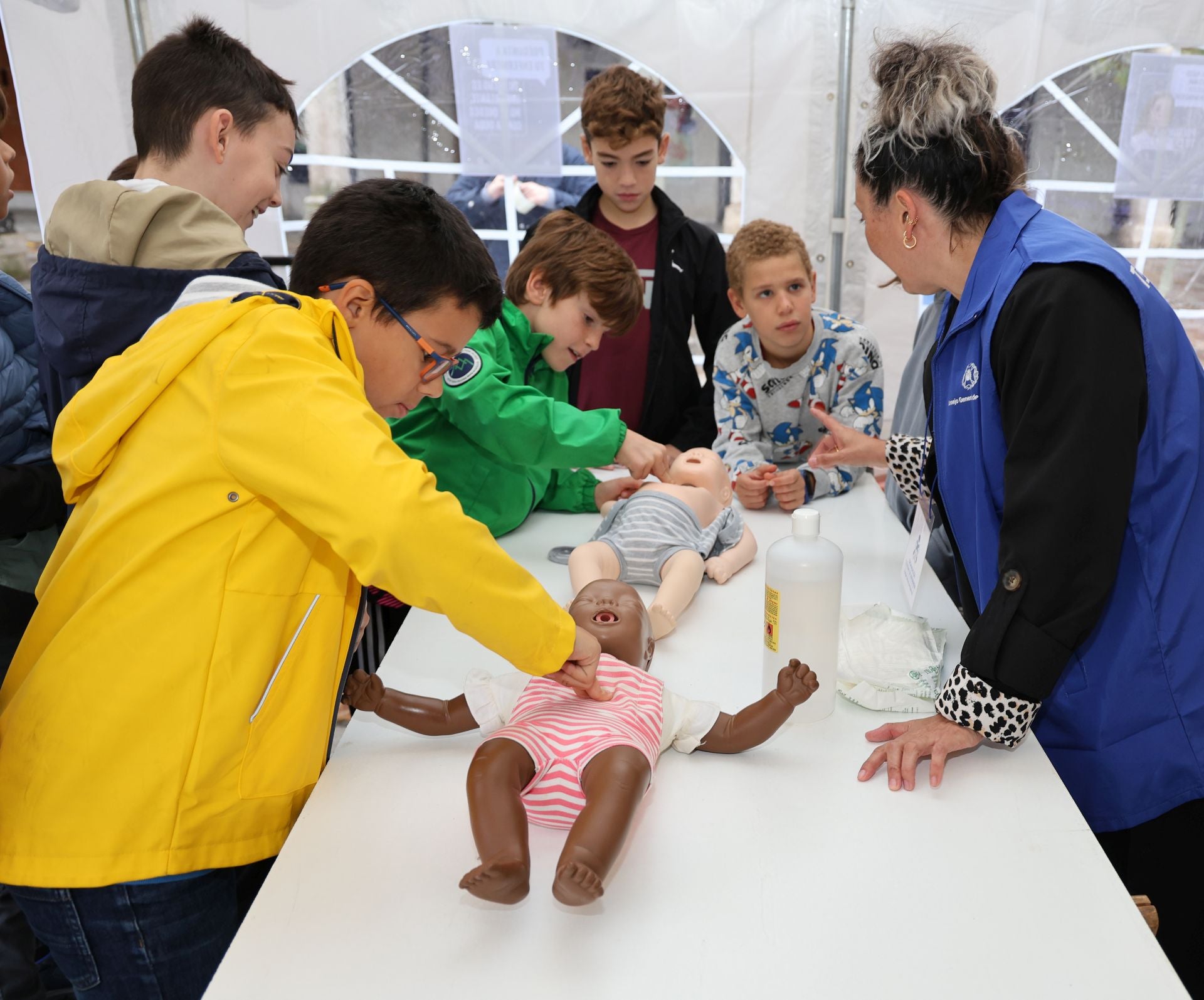 Un taller en Palencia para aprender a salvar vidas