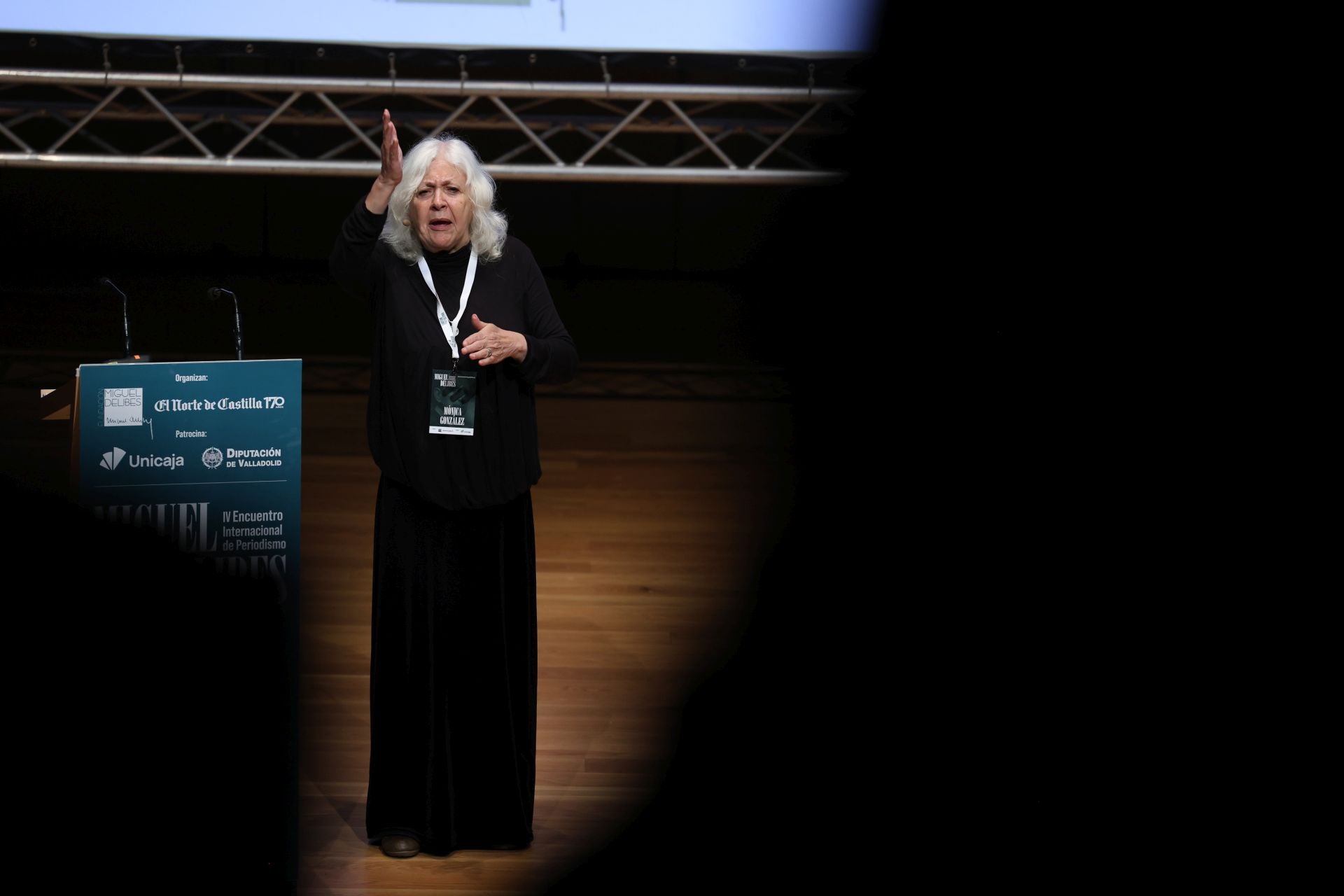 Mónica González, periodista y escritora chilena ganadora del Premio Nacional de Periodismo