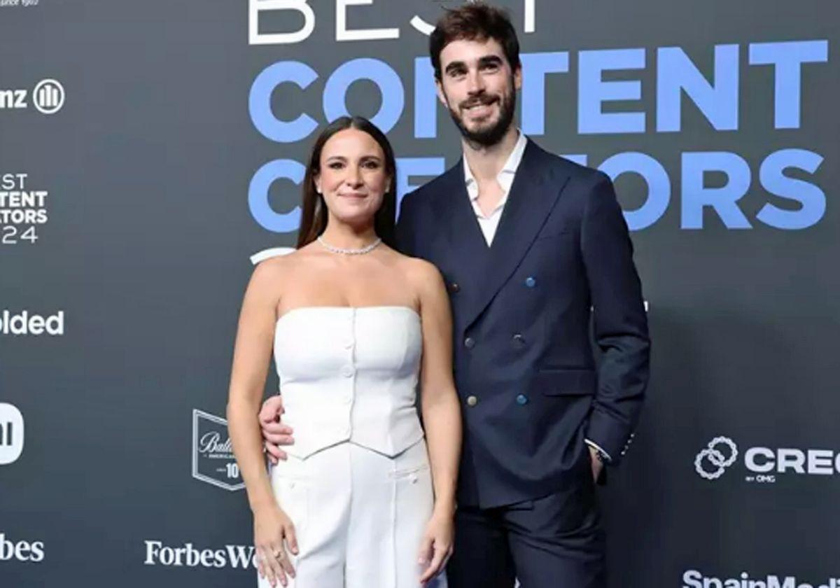 Marta Pombo y Luis Zamalloa en la entrega de los Premios Forbest.