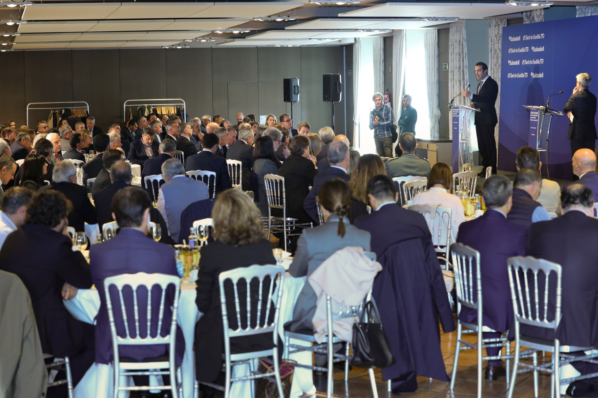 El ministro de Economía, Carlos Cuerpo, en el encuentro empresarial de El Norte de Castilla