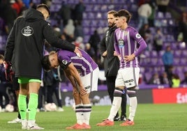 Chasco, tras su debut con derrota ante el Mallorca.