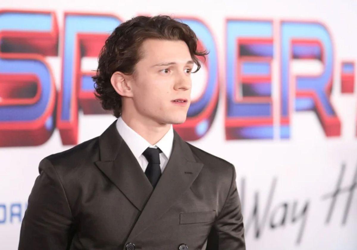 El actor británico Tom Holland.