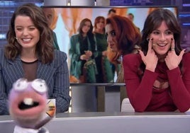 Adriana Torrebejano y Eva Ugarte, en 'El Hormiguero'.