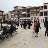 Las bandas de Peñafiel y Villena rememoran el hermanamiento de ambas villas