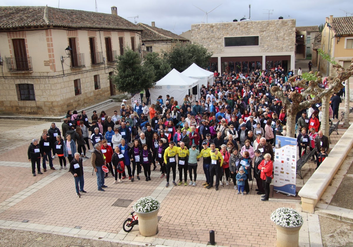 Marcha solidaria de Castromonte a favor de las Casas Ronald McDonald