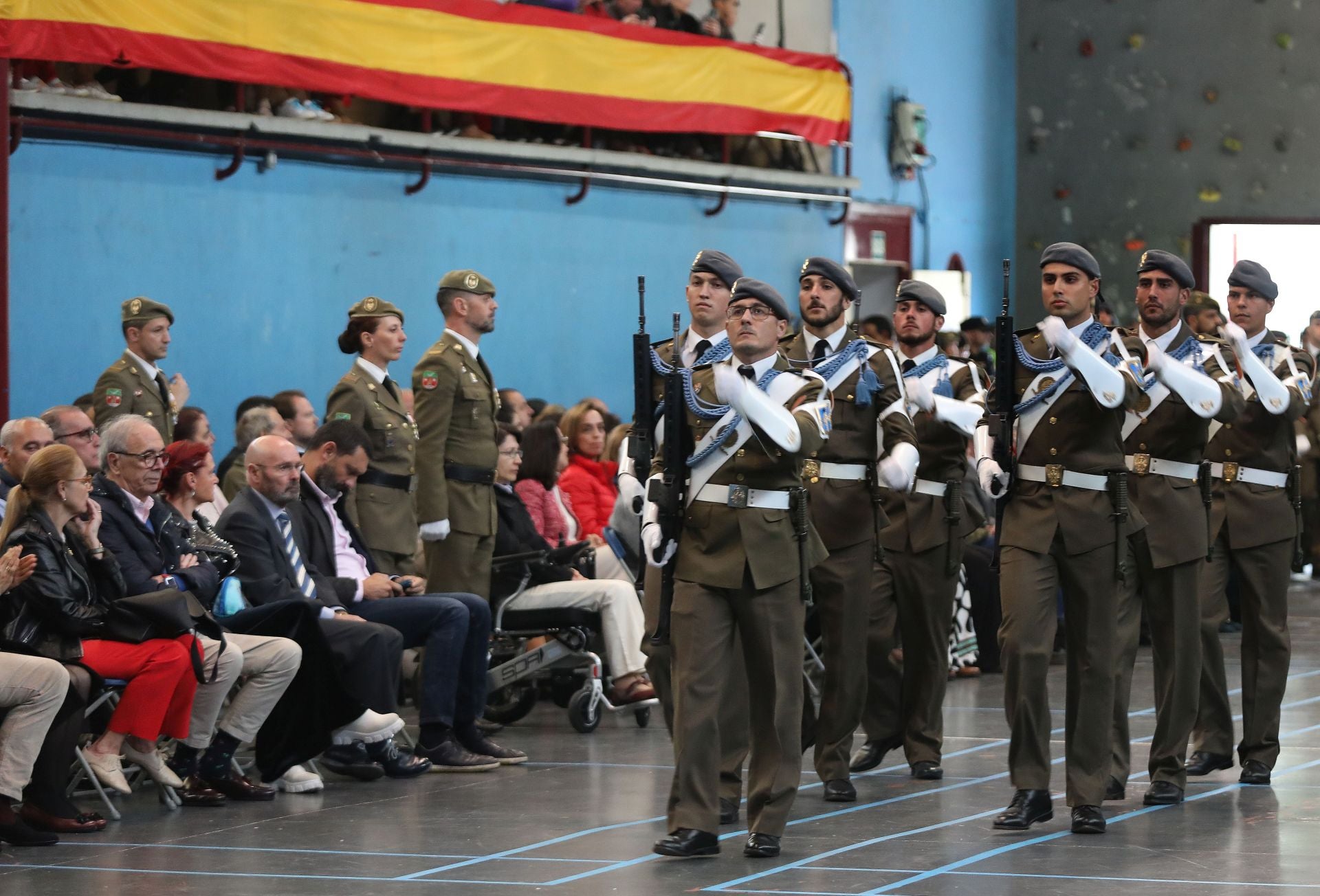 Así fue la jura de bandera en Palencia