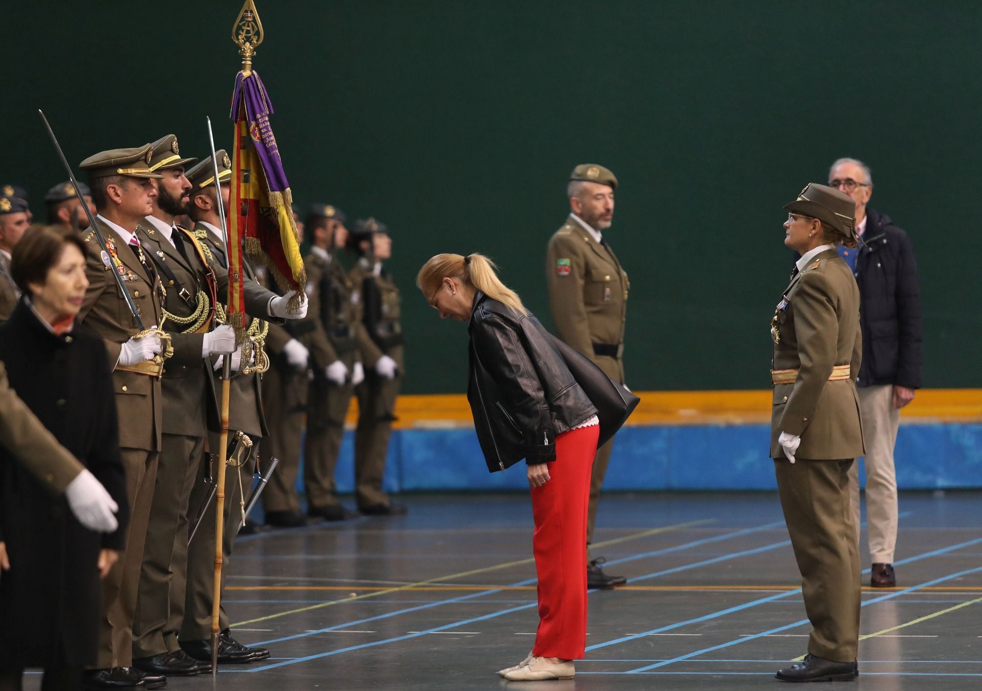 Así fue la jura de bandera en Palencia