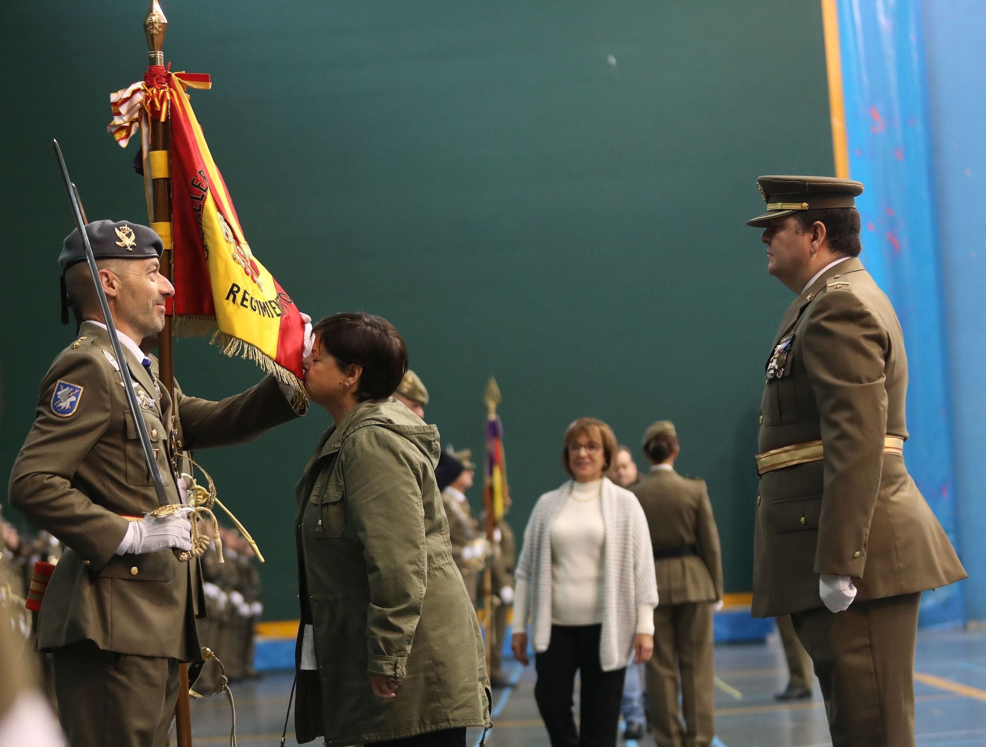 Así fue la jura de bandera en Palencia