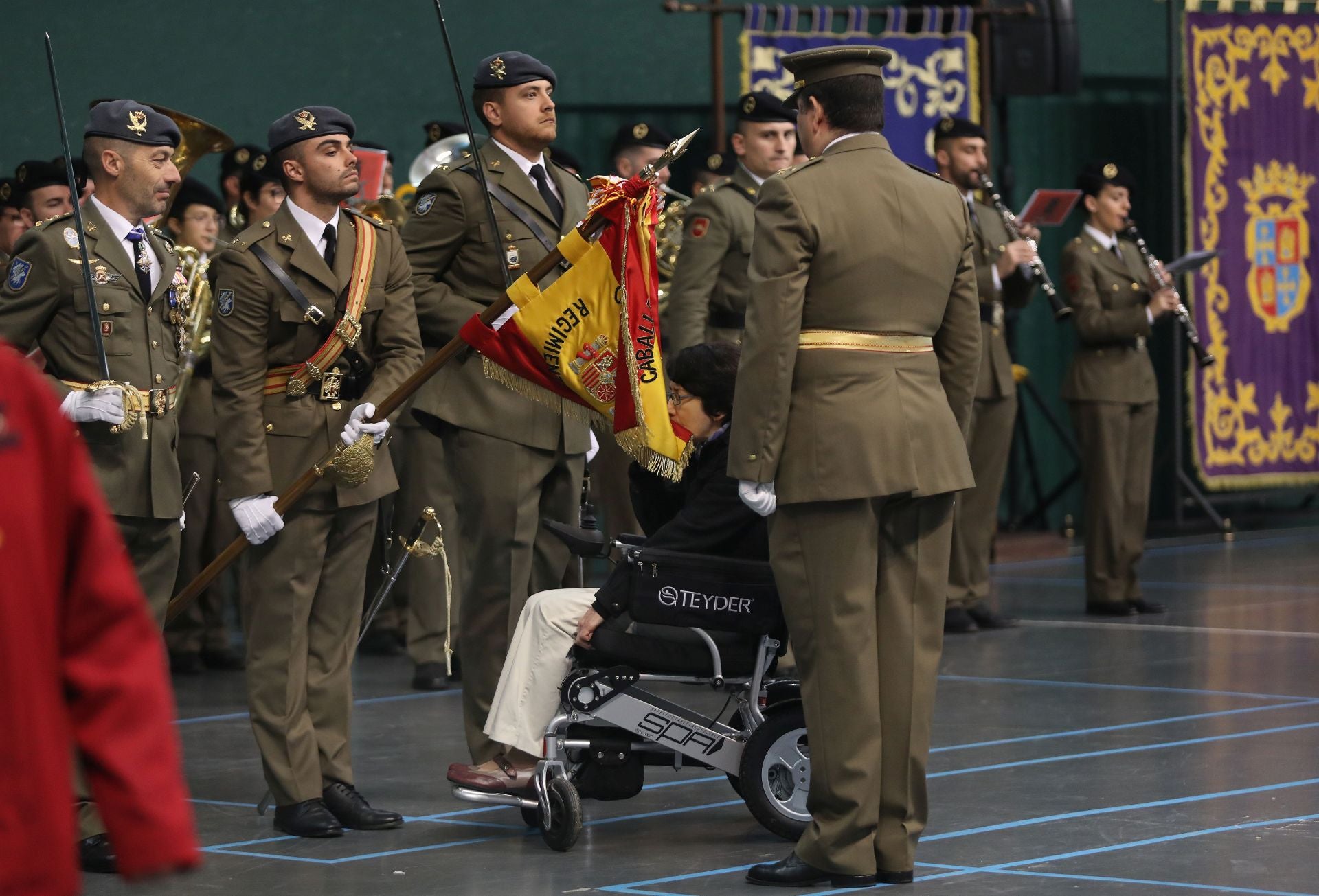 Así fue la jura de bandera en Palencia