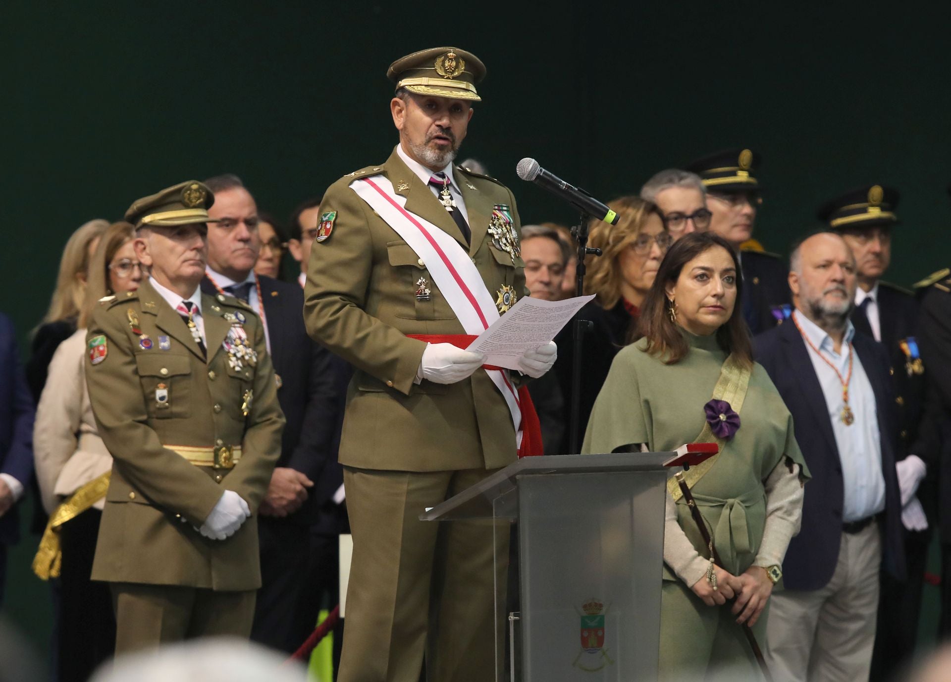 Así fue la jura de bandera en Palencia