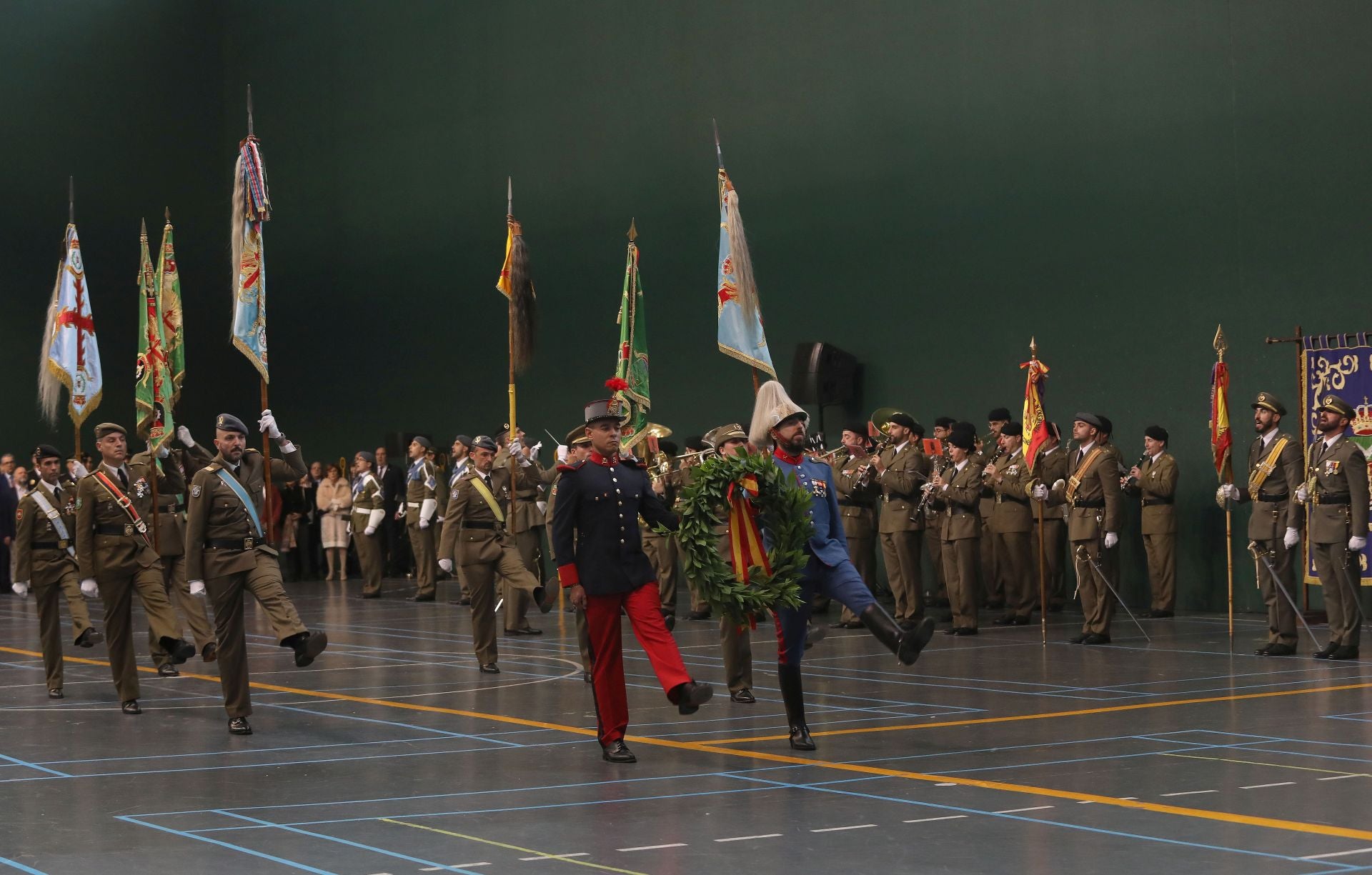 Así fue la jura de bandera en Palencia