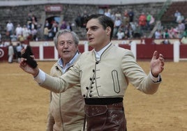 Sergio Pérez, en la plaza de toros de Valladolid.