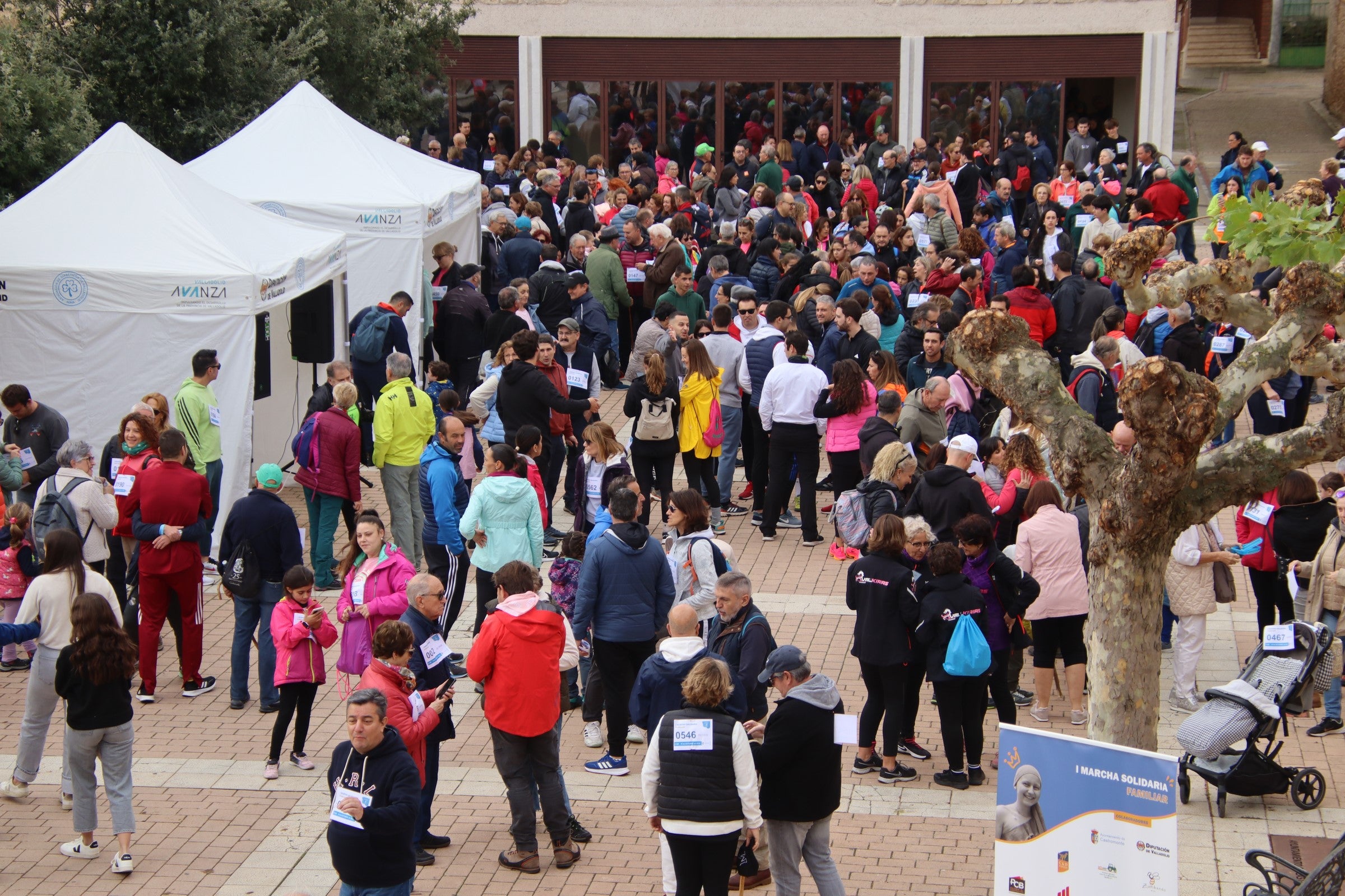 Marcha solidaria de Castromonte a favor de las Casas Ronald McDonald